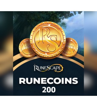 RuneScape - 200 RuneCoins Manual Delivery Steam Key GLOBAL